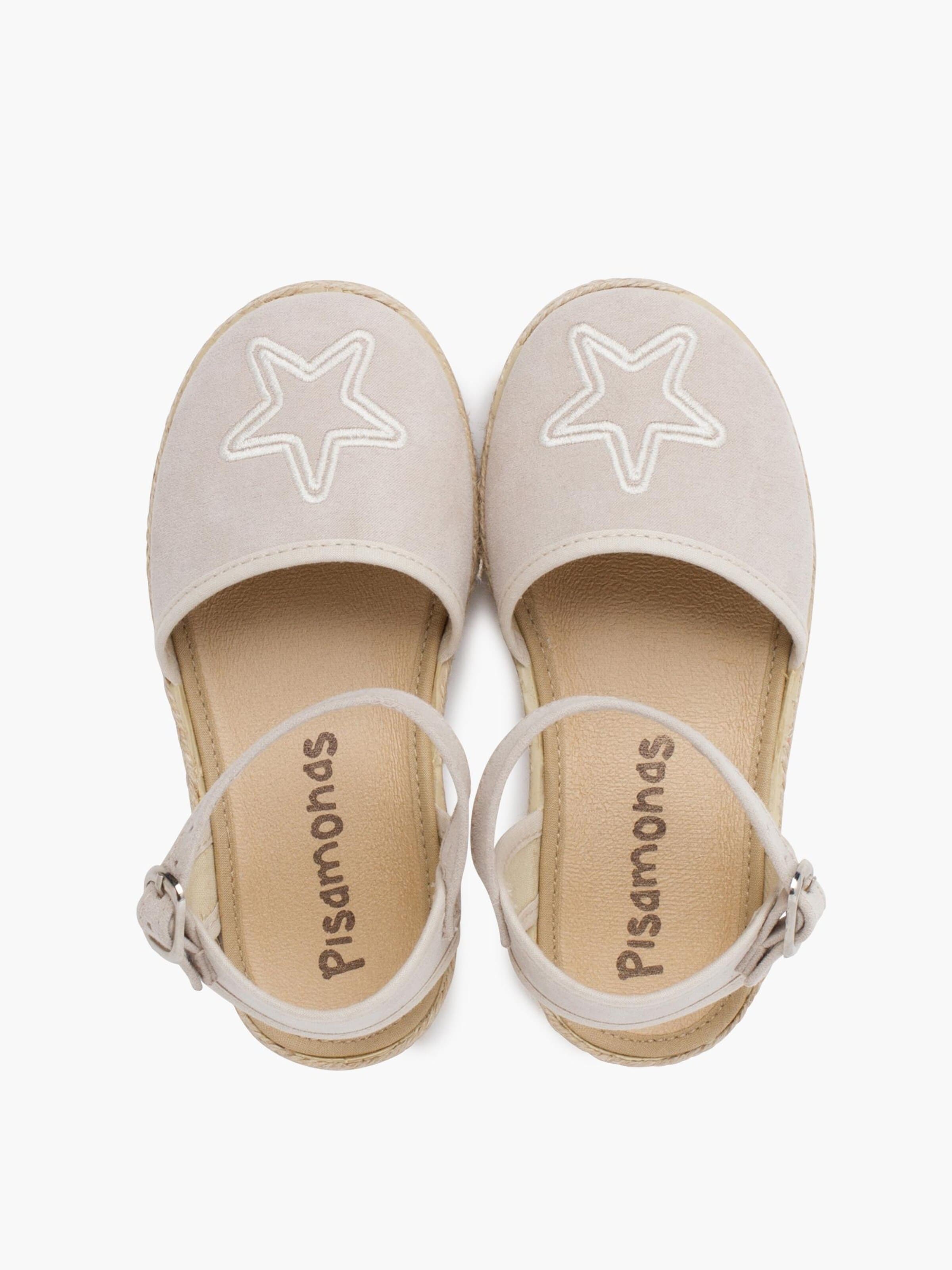 Sandales Pisamonas en beige