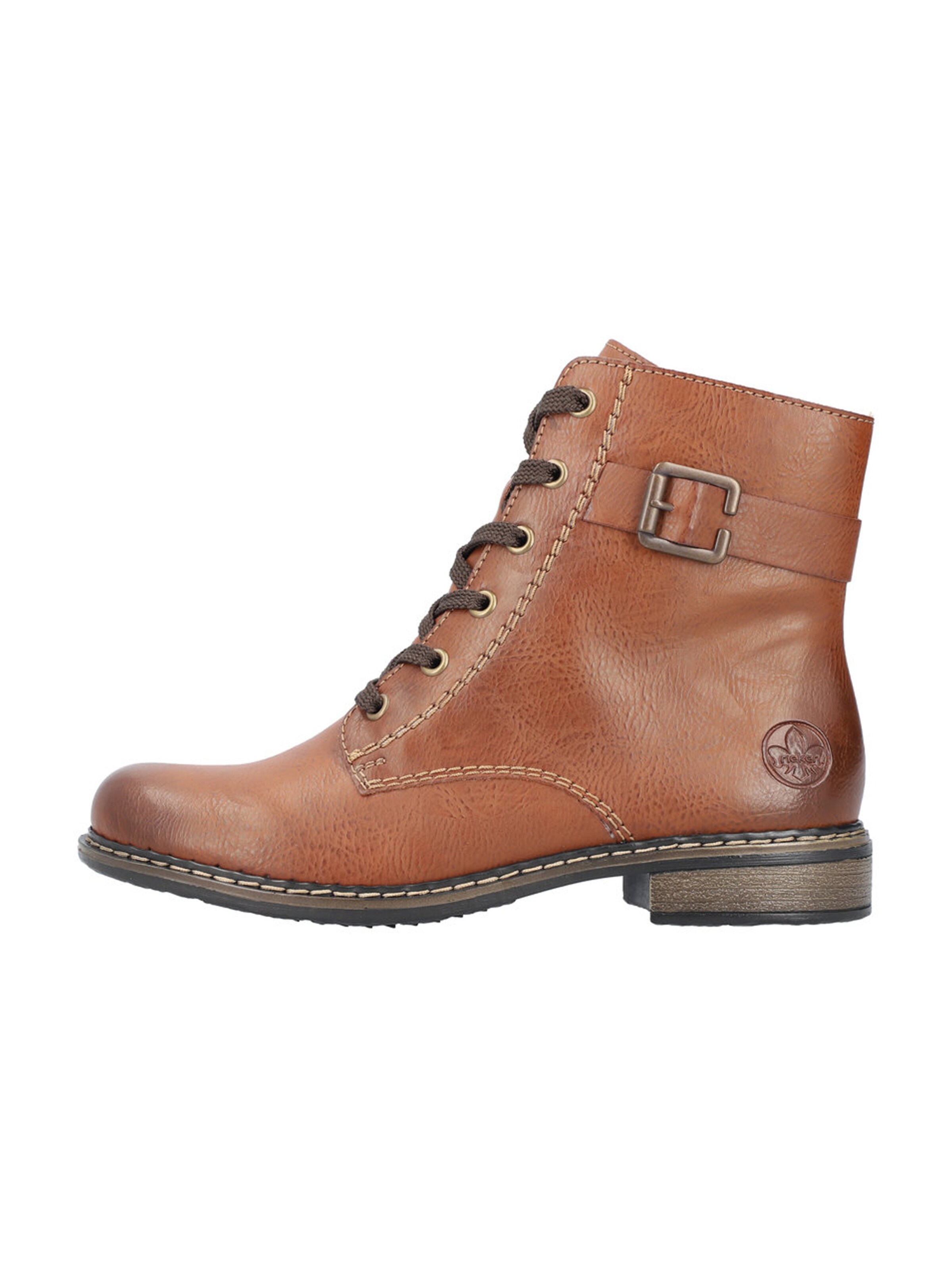 Rieker Snørestøvletter i brun