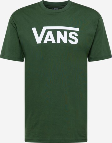 VANS Shirt in Groen: voorkant