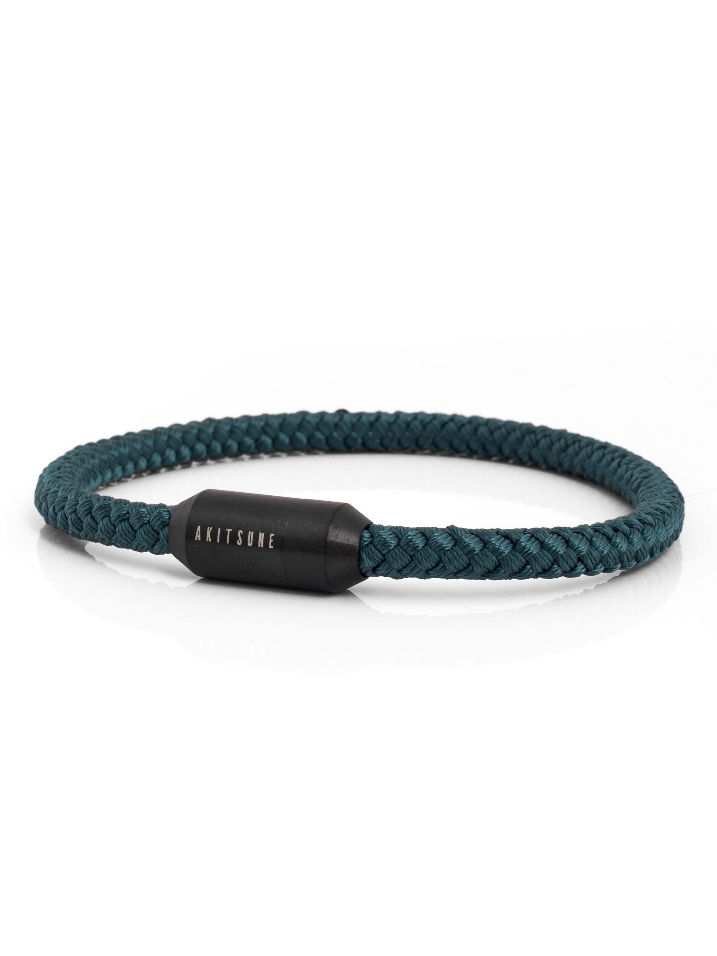 Akitsune Bracelet 'Silvus' in Green: front
