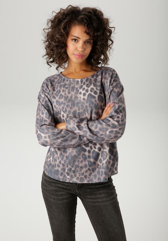 Aniston CASUAL Sweatshirt in Beige