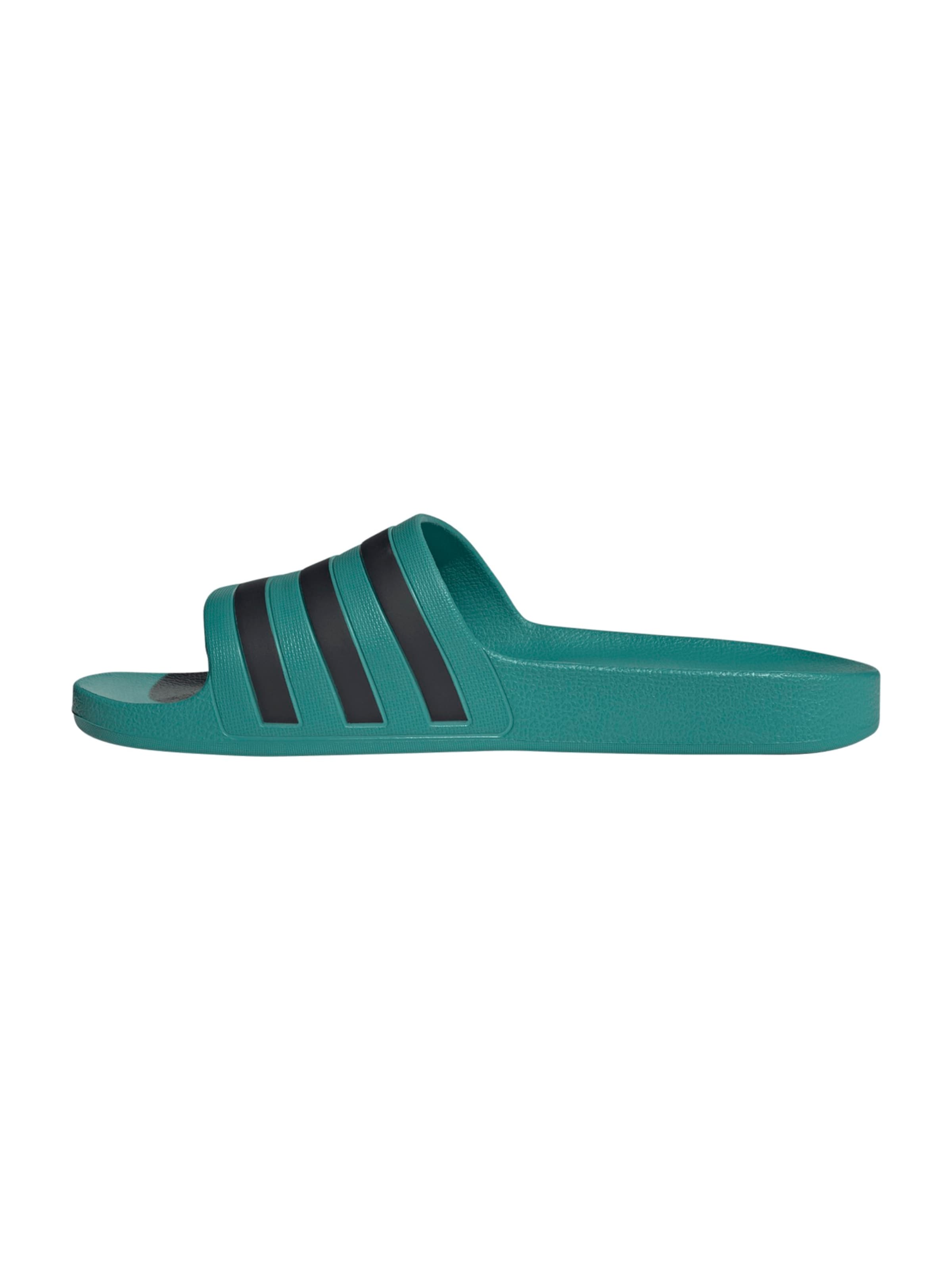 ADIDAS PERFORMANCE Beach & swim shoe 'ADILETTE AQUA' in Green: front