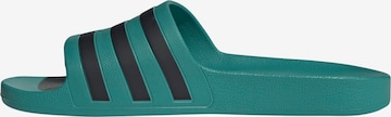 ADIDAS PERFORMANCESlip On cipele 'ADILETTE AQUA' - zelena boja: prednji dio