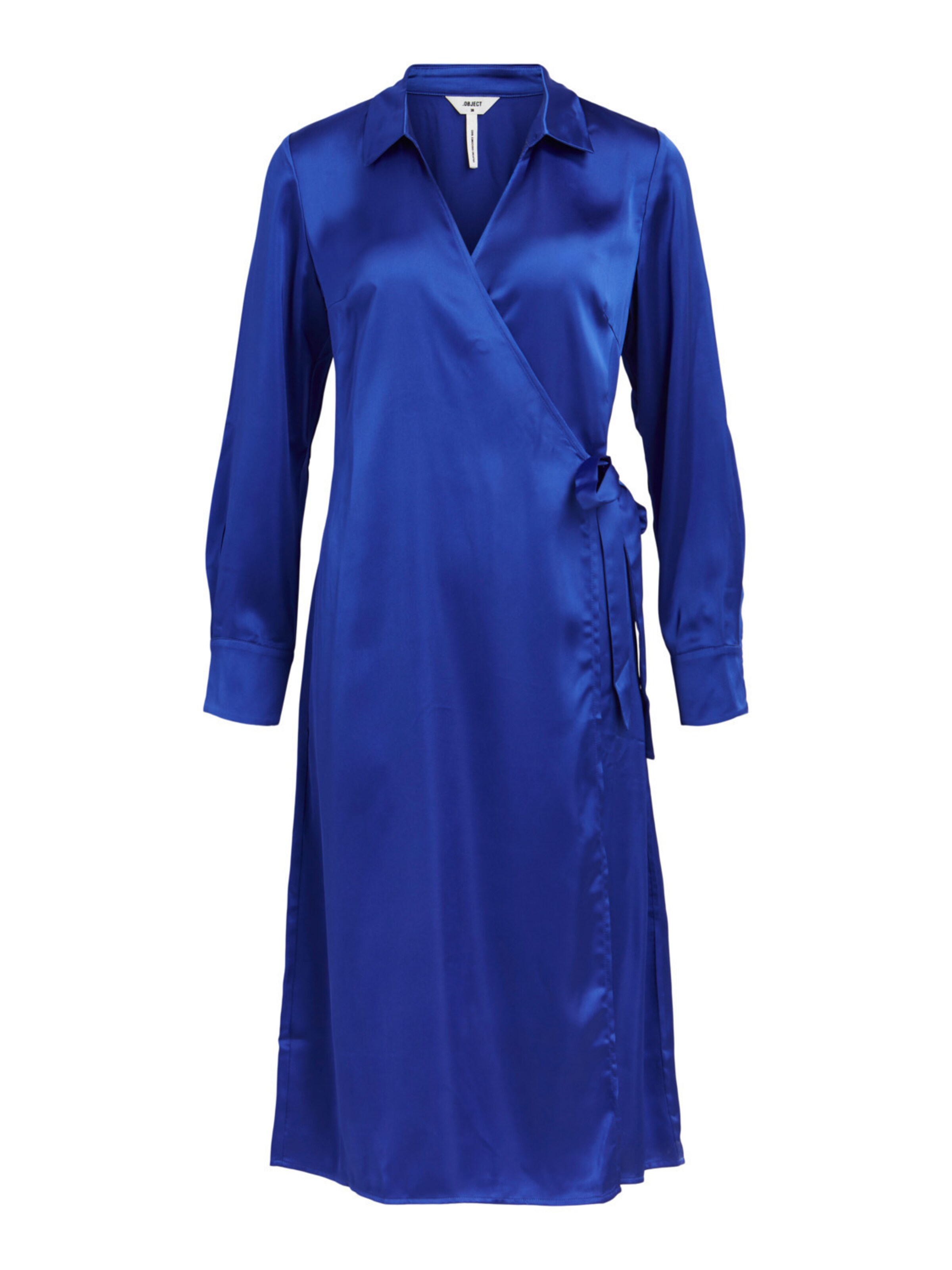 OBJECT Košeľové šaty 'Tania' - Modrá: predná strana