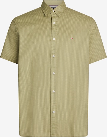 Coupe regular Chemise TOMMY HILFIGER en vert : devant