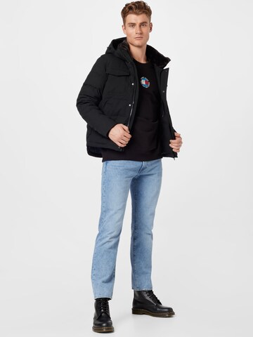 TOMMY HILFIGER Winterjas in Zwart