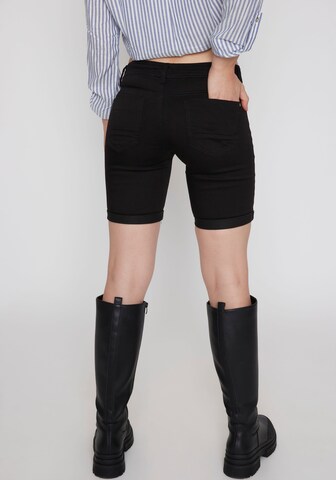 Hailys Slimfit Farmer 'Je44nny' - fekete