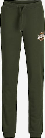 Effilé Pantalon JACK & JONES MINI en vert : devant