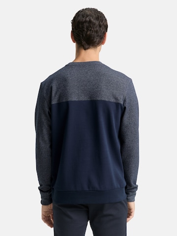 Sweat-shirt TOM TAILOR en bleu