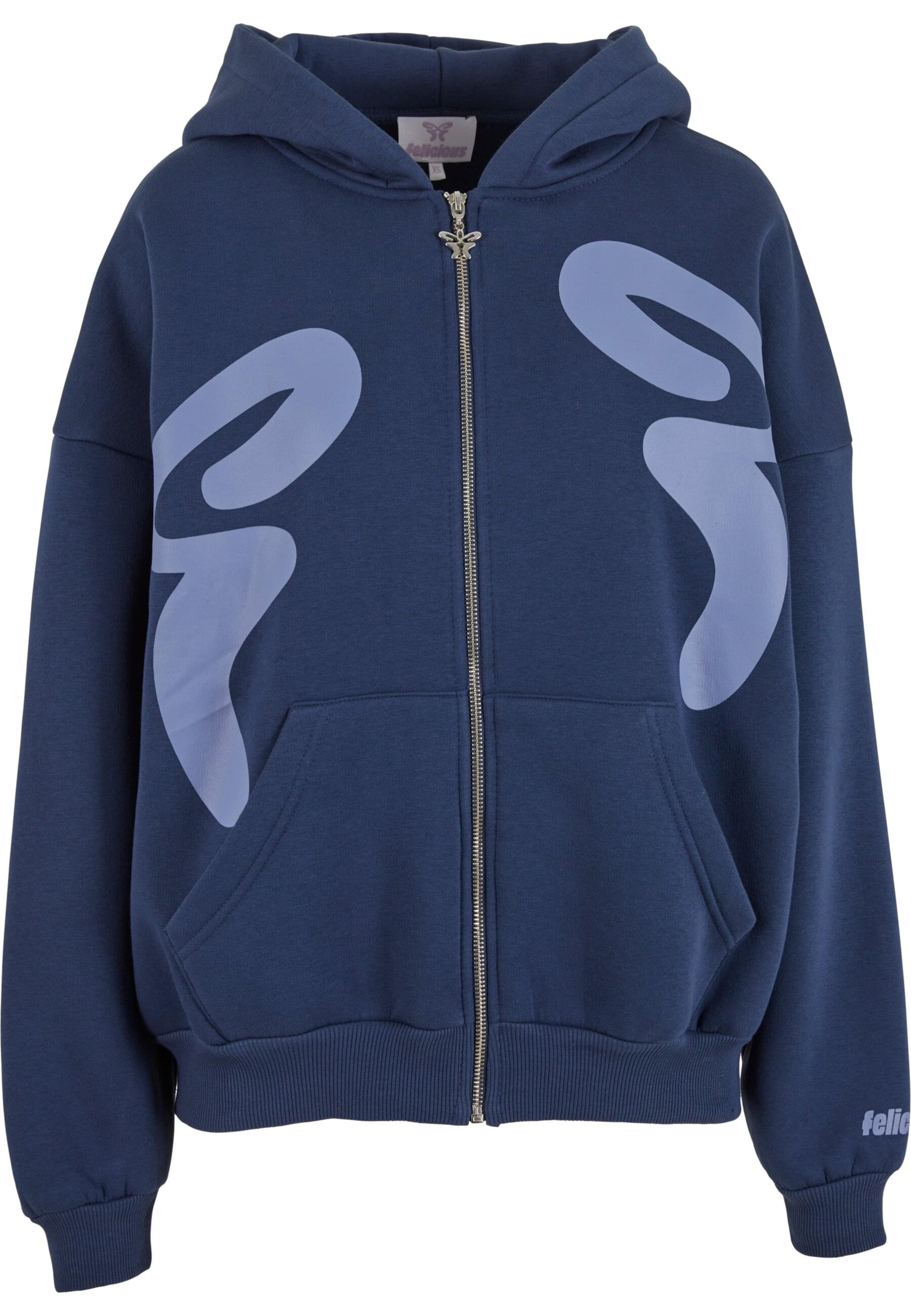 Felicious Mikina – modrá: přední strana