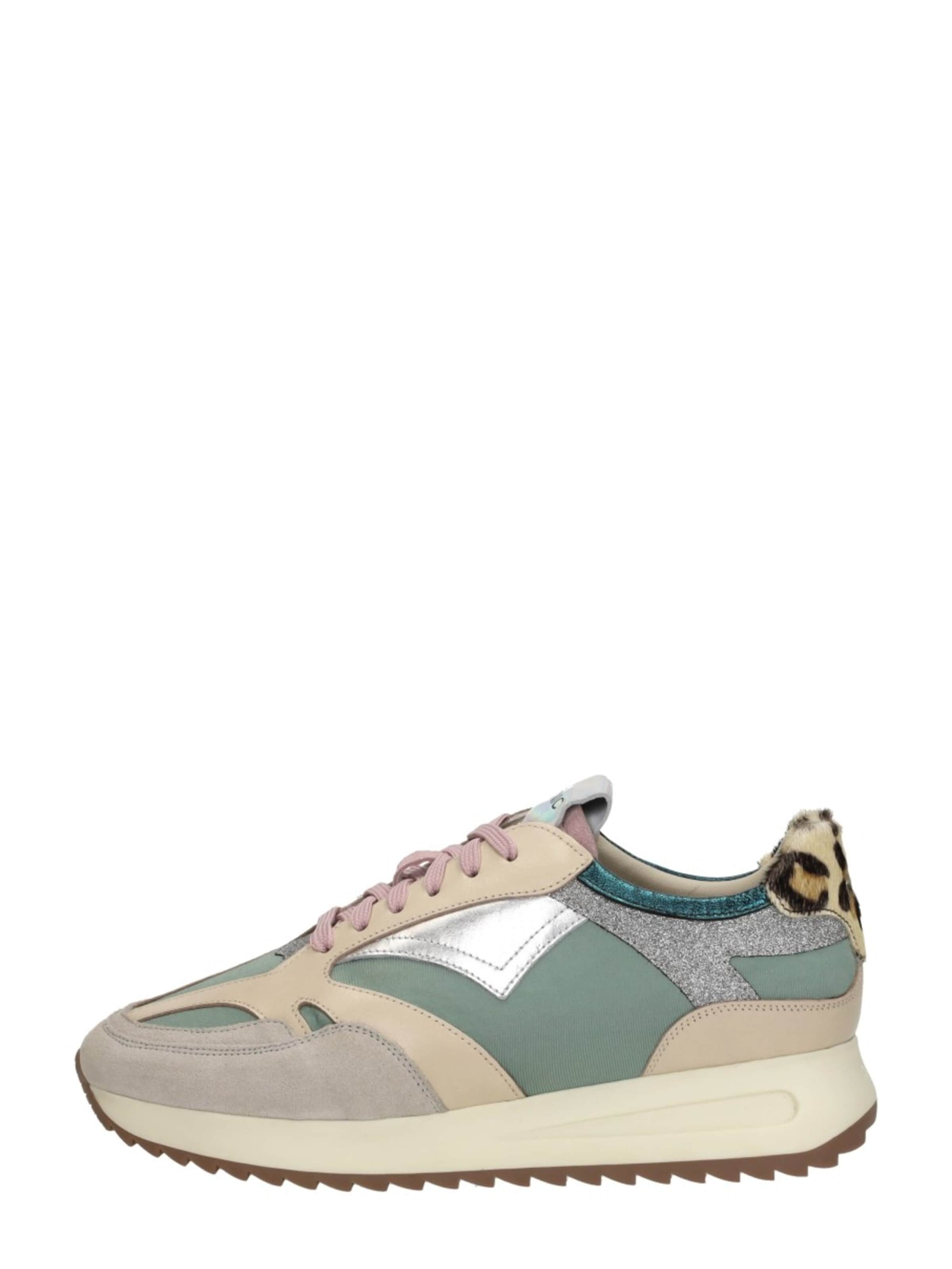 Iqonic Sneakers 'Michelle' in Green: front