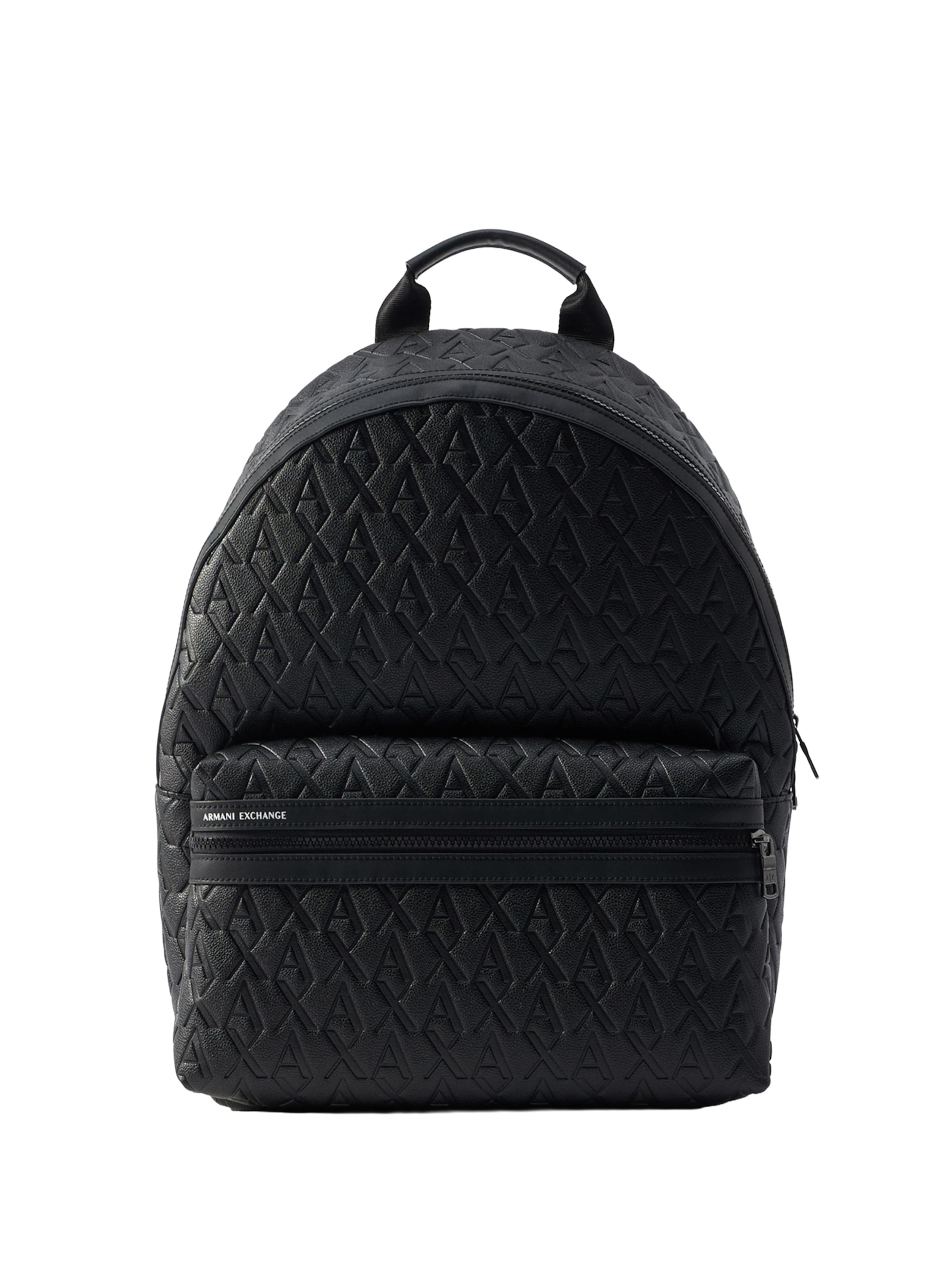 Zaino 'LIAM' di ARMANI EXCHANGE in nero: frontale