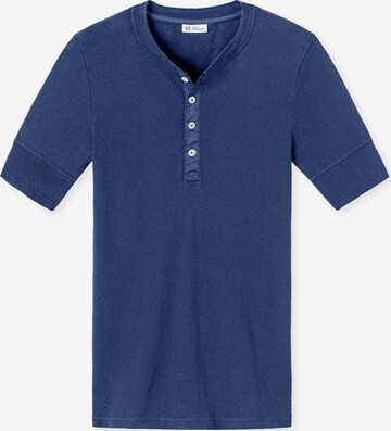 SCHIESSER REVIVAL Shirt in Blauw: voorkant