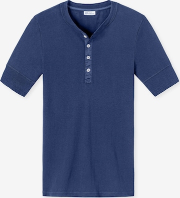 SCHIESSER REVIVAL Shirt in Blauw: voorkant