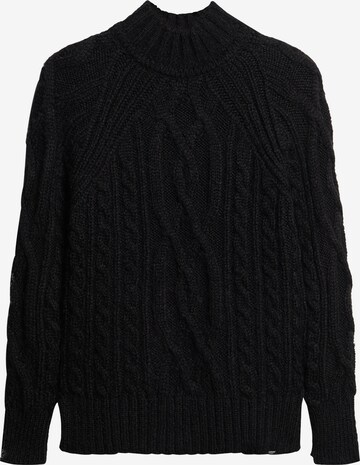 Superdry Sweater in Black: front