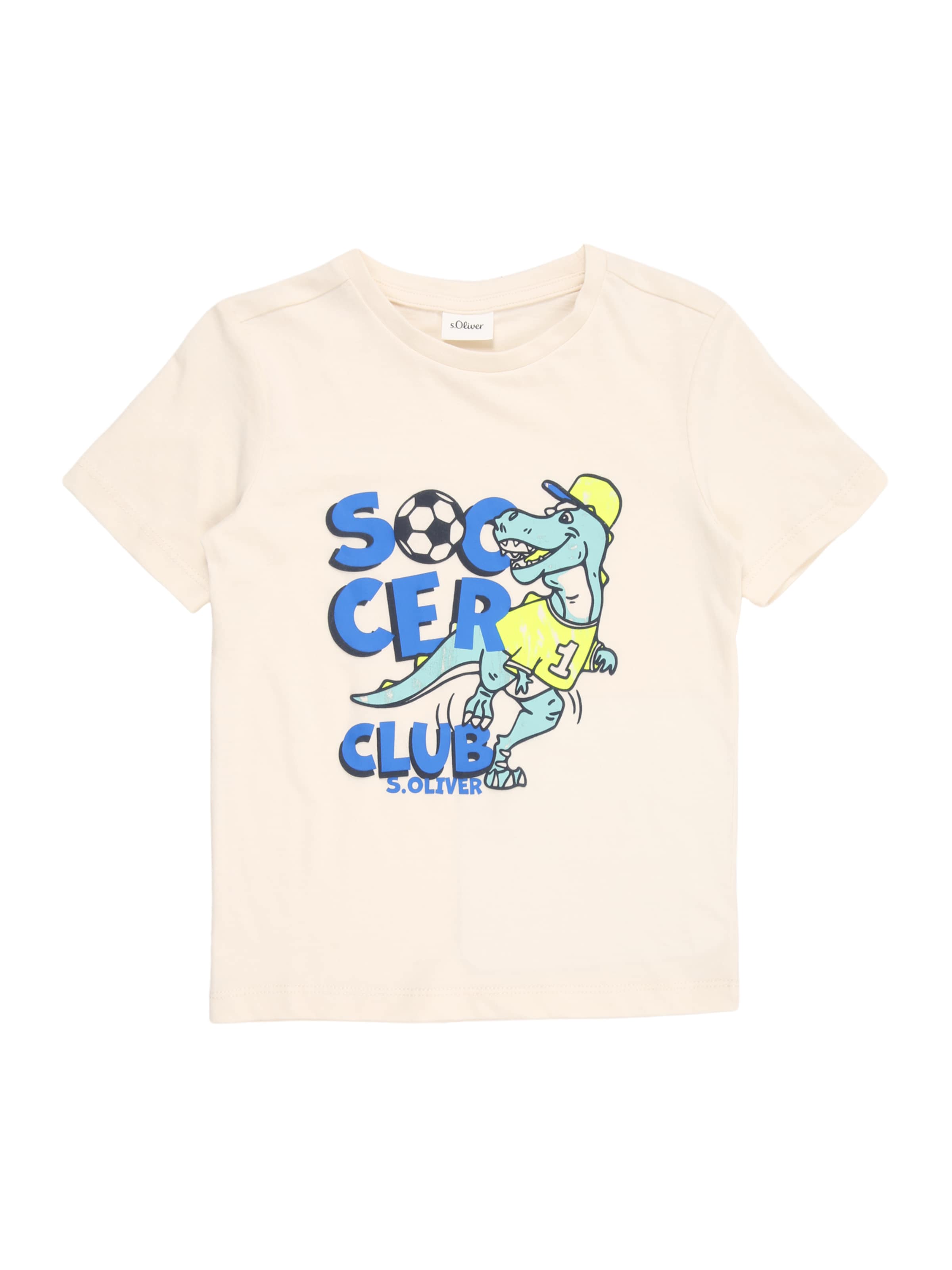 Maglietta di s.Oliver in beige: frontale