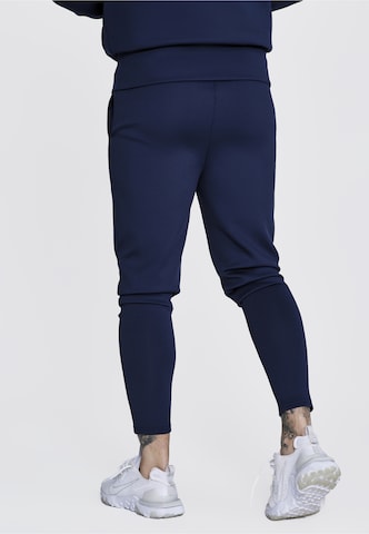 SikSilk Skinny Spodnie 'Essentials' w kolorze niebieski