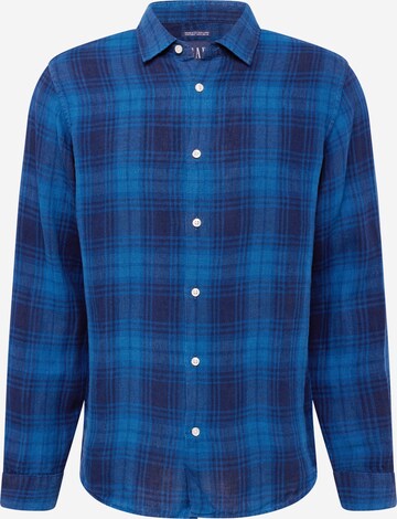 GAP Button Up Shirt in Blue: front
