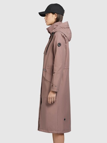 khujo Between-seasons coat 'Smilla' in Purple