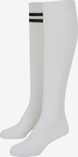 Urban Classics Calcetines hasta la rodilla en negro / blanco, Vista del producto