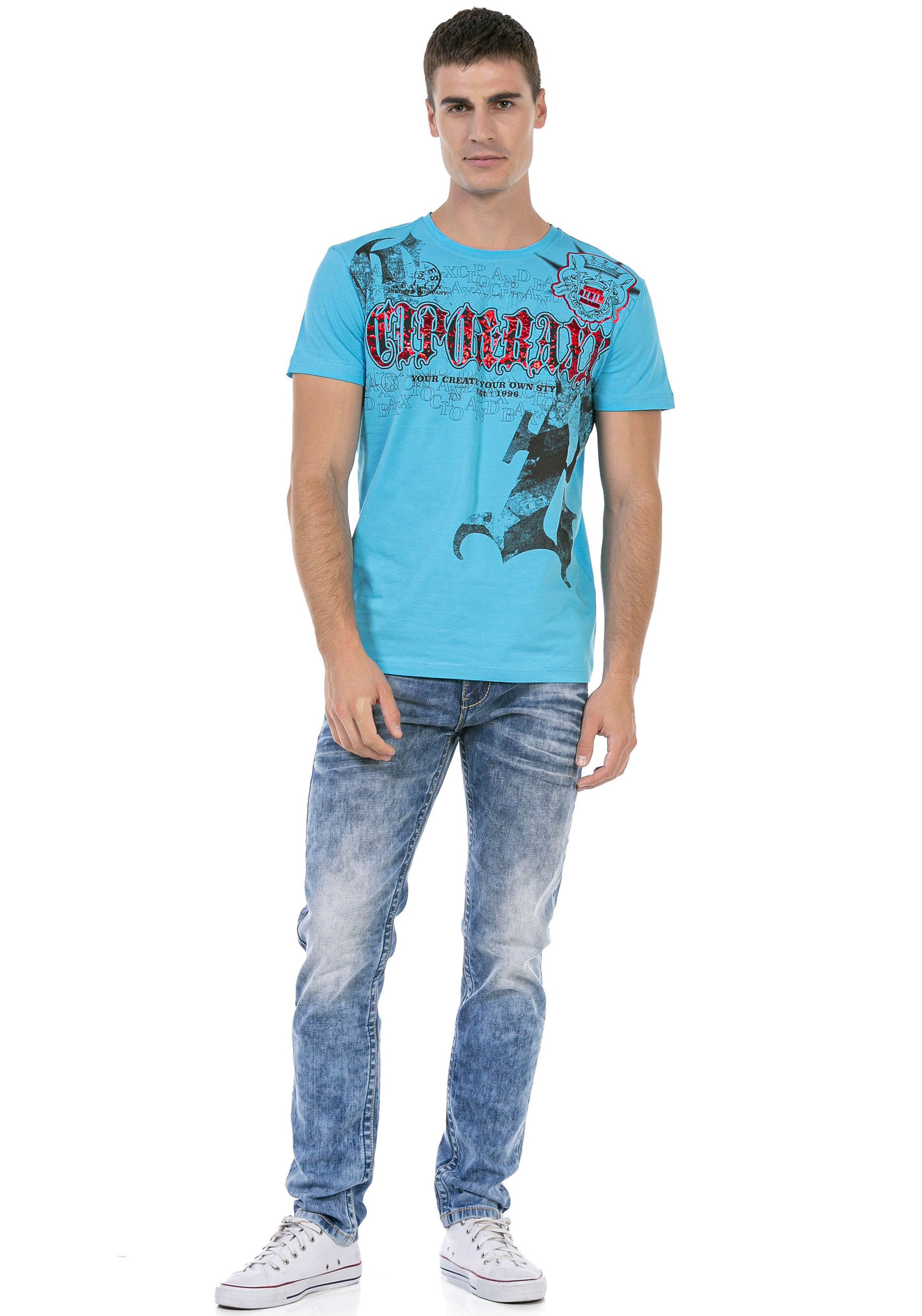 CIPO & BAXX Regular Jeans in Blue
