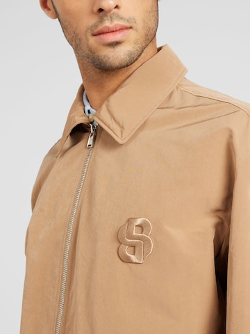 BOSS Black Between-Season Jacket 'Caligola' in Beige