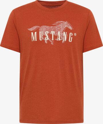 MUSTANG Shirt in Orange: front