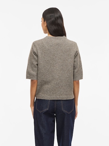 VILA Strickjacke 'VILiga' in Grau