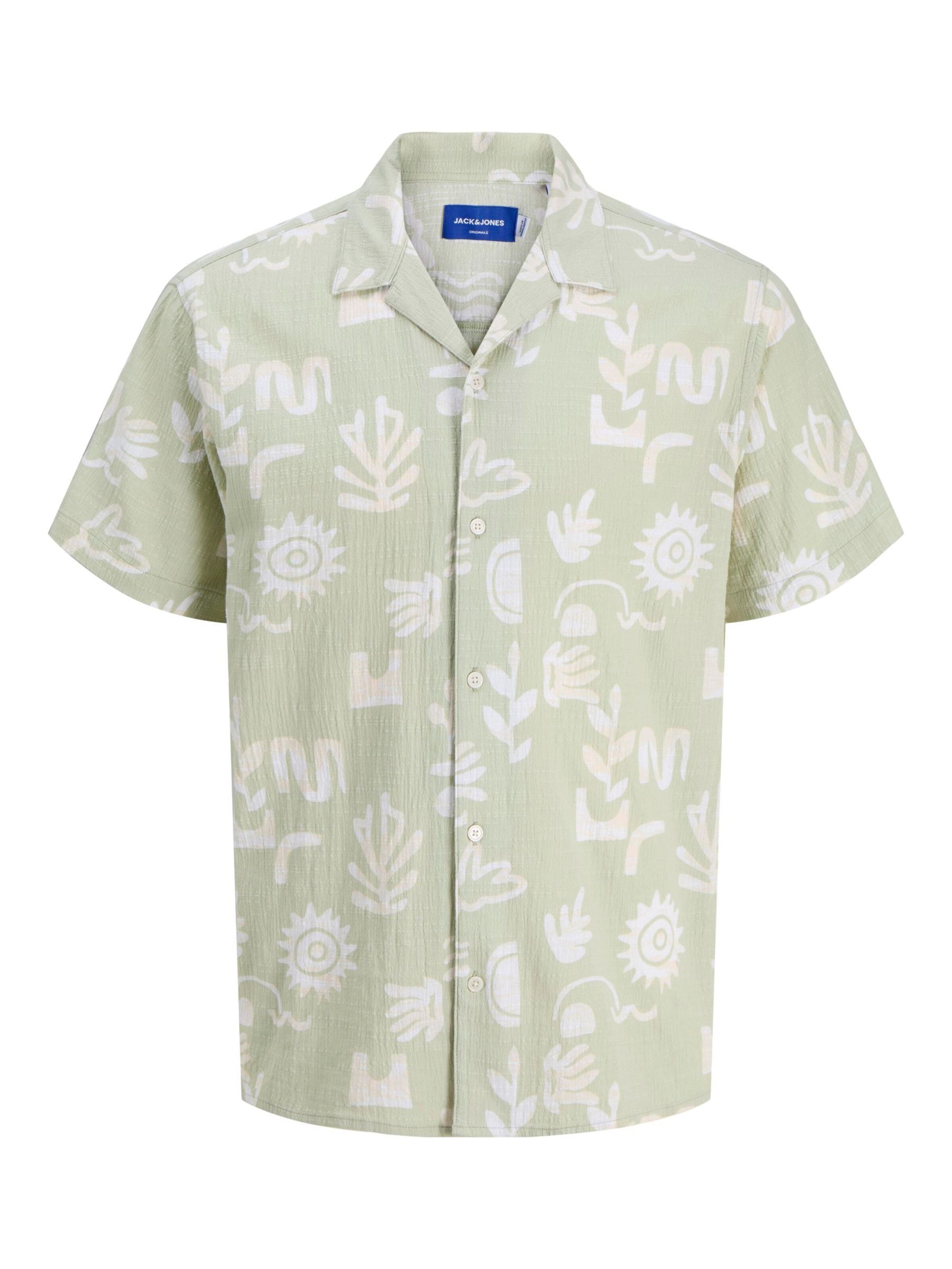 JACK & JONES Hemd in Beige: Vorderseite