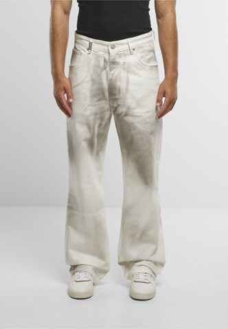 2Y Studios Baggy Jeans 'Sorin' in Wit: voorkant