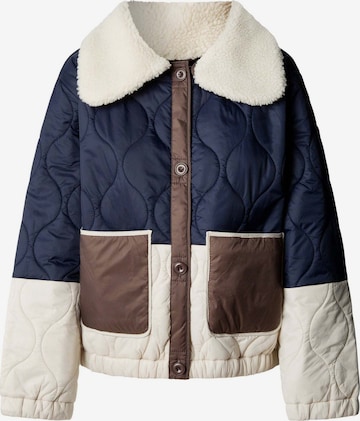Pepe Jeans Winterjas in Blauw: voorkant