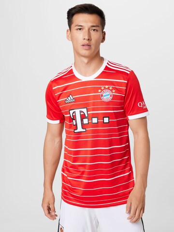 ADIDAS SPORTSWEAR Fodboldtrøje 'Fc Bayern 22/23 Home' i rød: forside