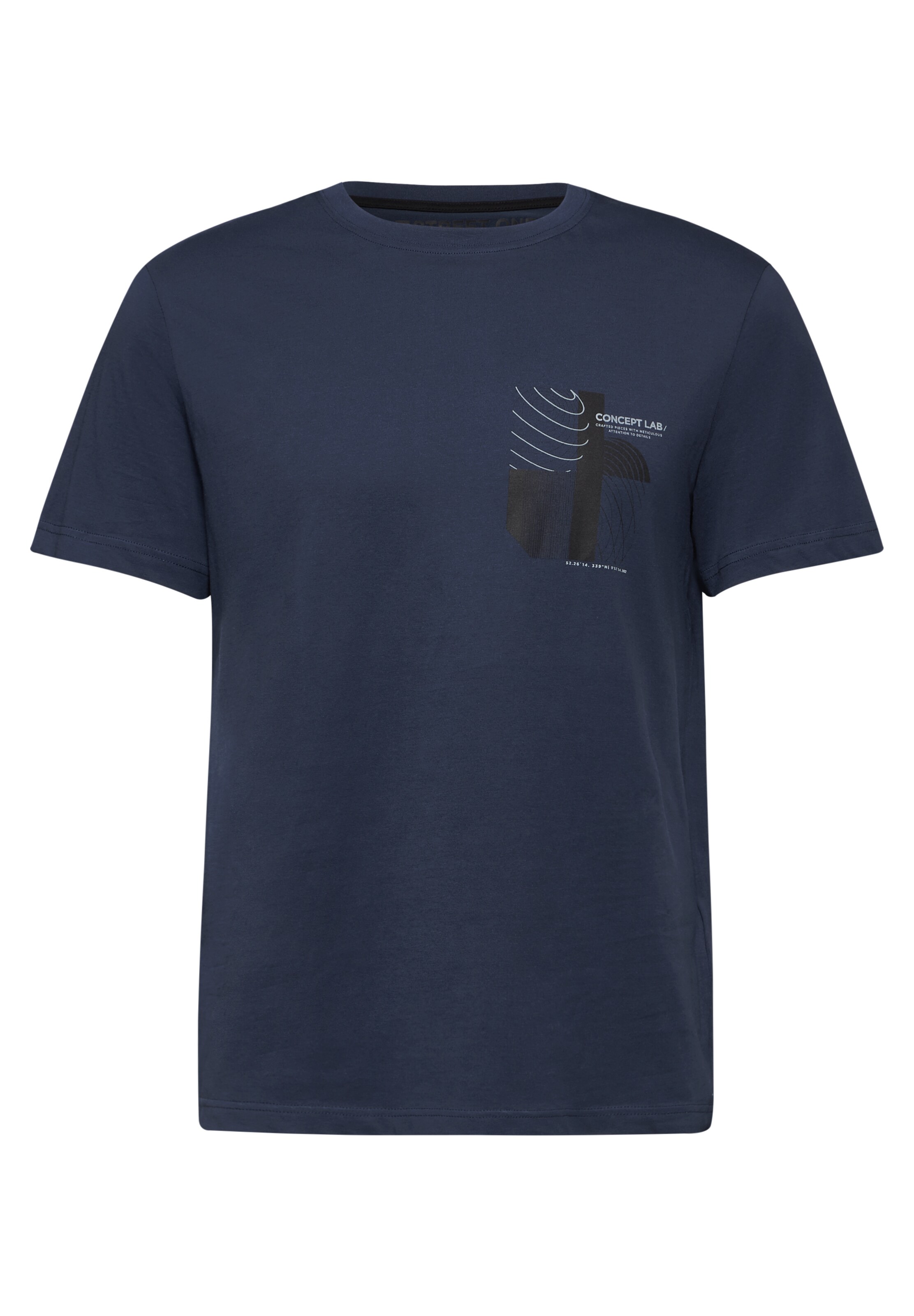 Street One MEN Shirt in Blue: front