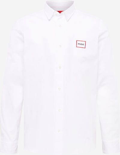 HUGO Button Up Shirt 'Emero' in White, Item view