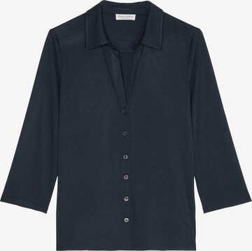 Marc O'Polo Blouse in Blauw: voorkant