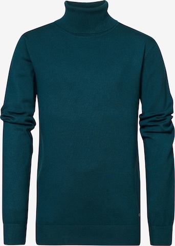 Petrol Industries Sweater 'Waukegan' in Blue: front