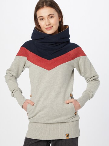 Fli Papigu Sweatshirt in Grijs: voorkant