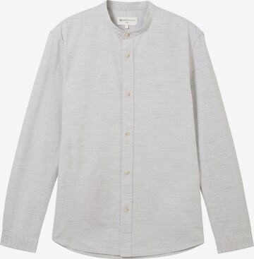 Coupe regular Chemise TOM TAILOR DENIM en blanc : devant