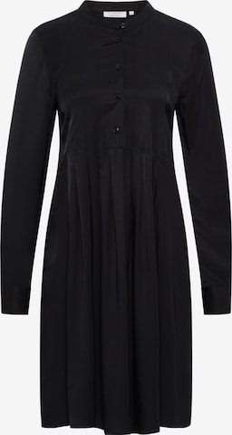 ETERNA Shirt Dress in Black: front