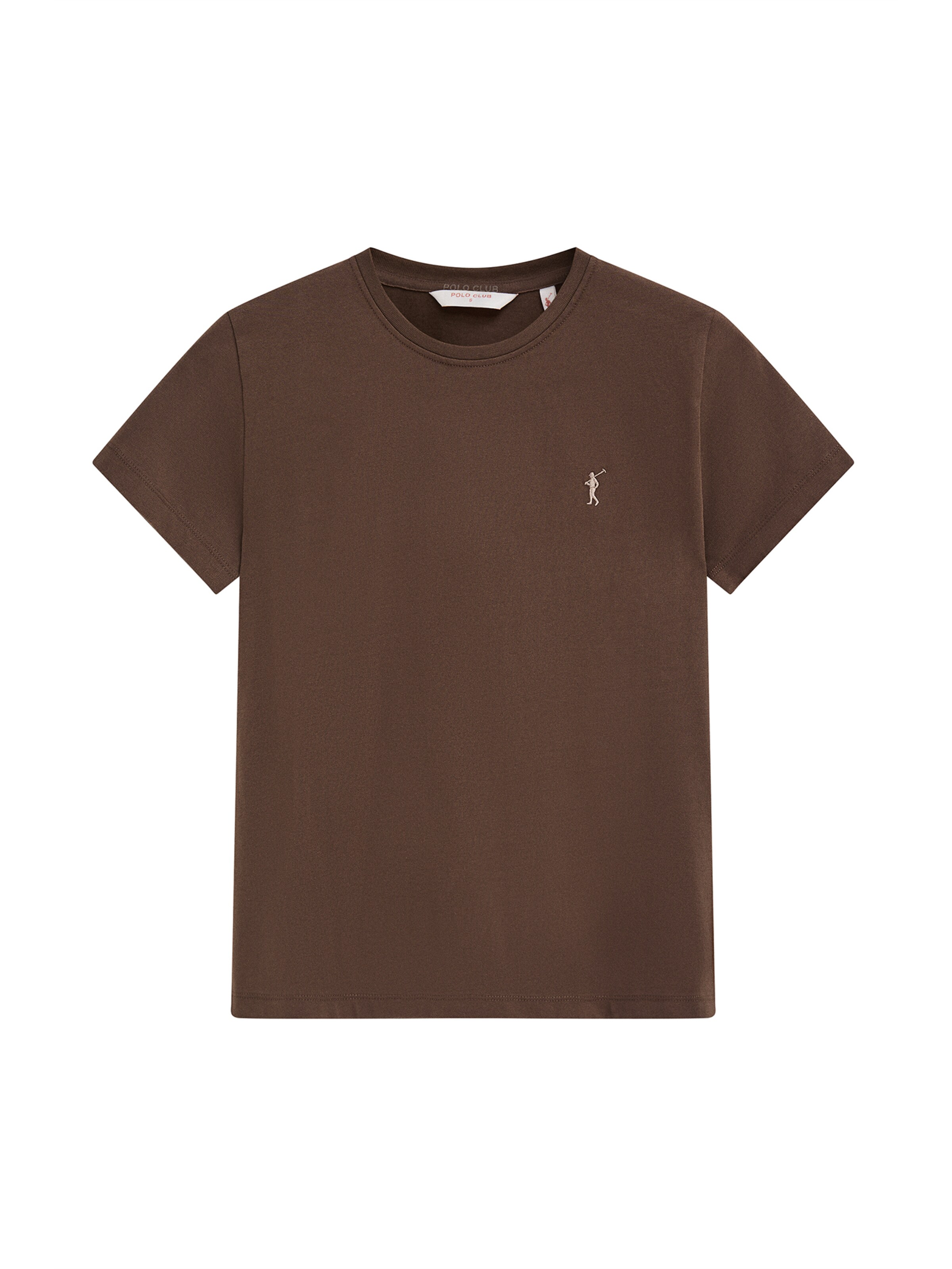 Polo Club Shirt ' RIGBY' in Brown: front
