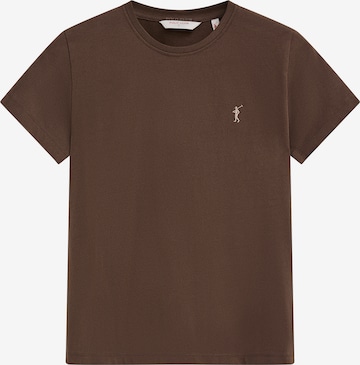 Polo Club Shirt ' RIGBY' in Brown: front