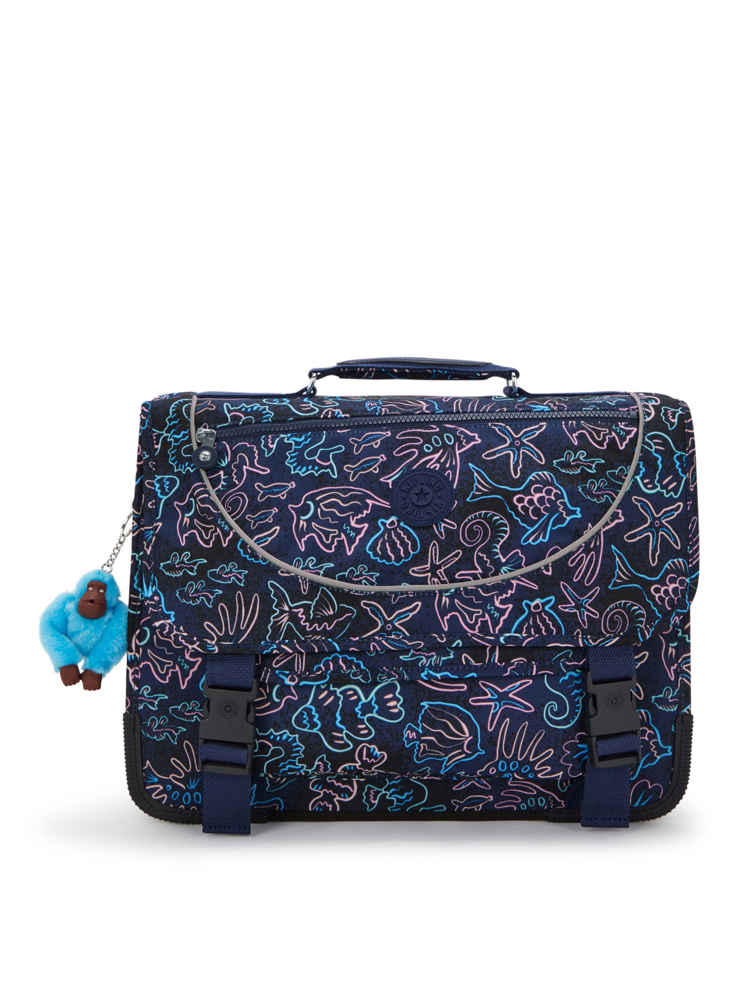 KIPLING Backpack 'Preppy' in Blue: front