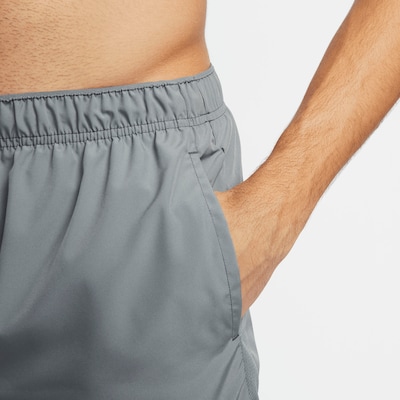 NIKE Workout Pants in Smoke grey / Light grey, Item view