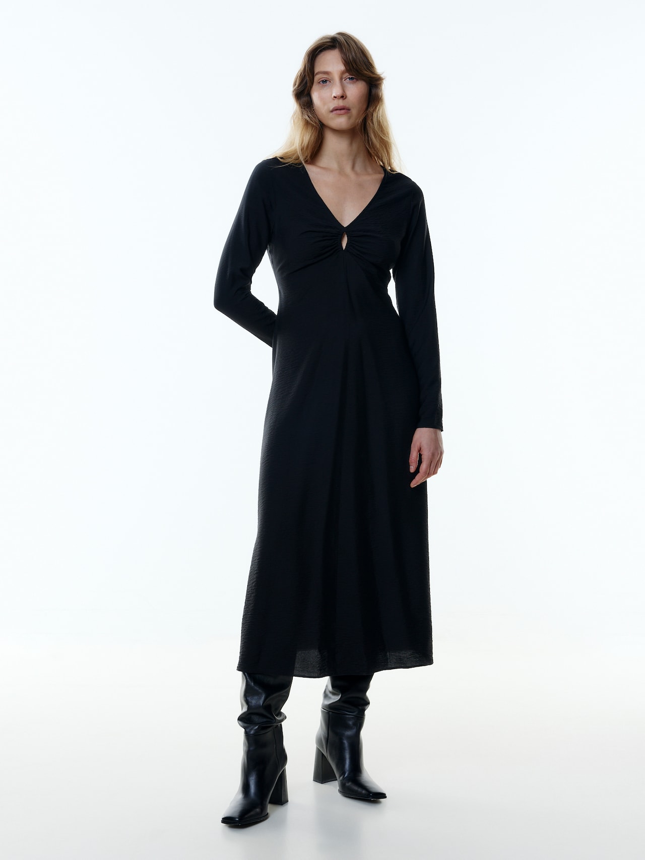 EDITED Kjole 'Vika' sort