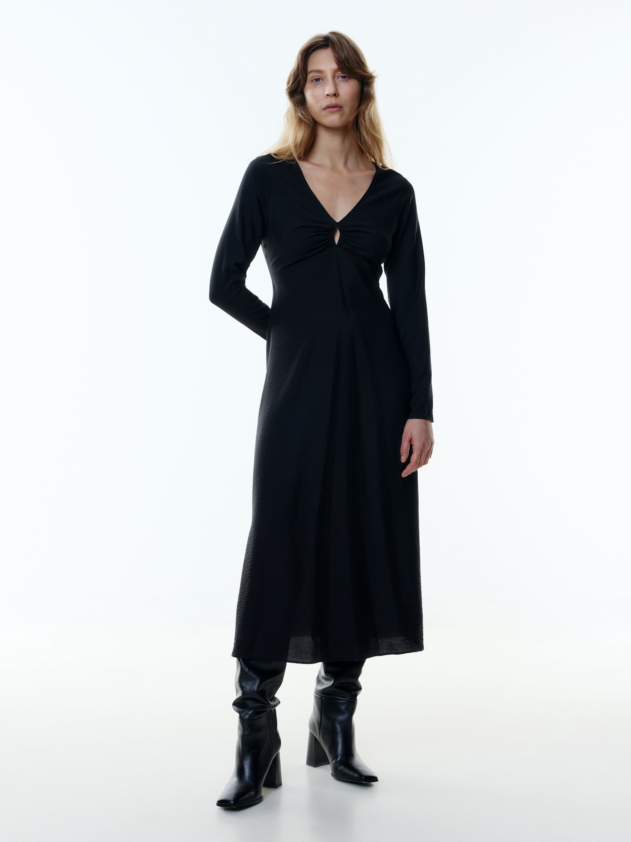 EDITED Producten Jurk 'Vika' Zwart