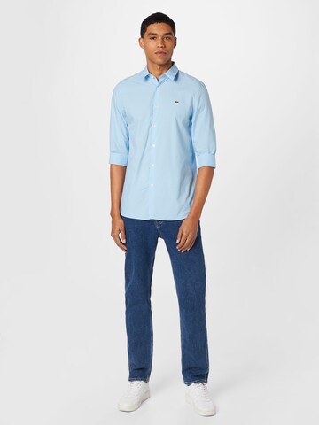 Coupe regular Chemise LACOSTE en bleu