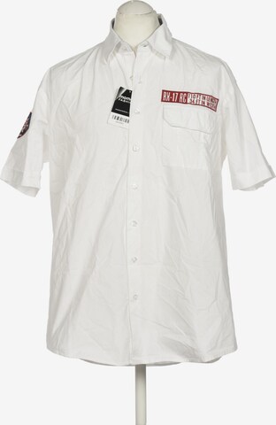 Via Cortesa Button Up Shirt in XL in White: front