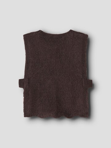 NAME IT Vest in Brown