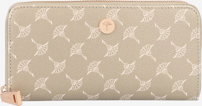 JOOP! Porte-monnaies 'Melete' en taupe / blanc, Vue avec produit