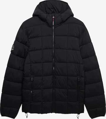 Veste mi-saison 'Fuji Lite' Superdry & Co en noir : devant